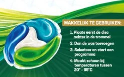 Persil® Persil 4in1 Discs Universal Wascapsules - Wasmiddel Capsules - Voordeelverpakking - 5 X 25 Wasbeurten -Huishoud Verkoop 1200x742 2
