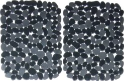 Merkloos Papillon - Gootsteenmat - 40x30 Cm - Kiezels Zwart 9 Merkloos Papillon - Gootsteenmat - 40x30 Cm - Kiezels Zwart -Huishoud Verkoop 1200x786