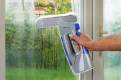 Swiss Pro+ Ruitenreiniger 3 In 1 WV 2 Blue Edition Window Vac - Ca. 120 M² - Waterzuiger - Incl. Smalle Zuigmond - Oplaadbaar - Raamwisser - Streeploos - Clicksystem - 2 Microvezeldoekjes - Met Sprayfunctie - Low Noise - Hepafilter -Huishoud Verkoop 1200x799 33