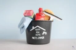 ByMi| Poetsemmer Happy New Home | Cadeautje Huis |Housewarming |Nieuwe Woning | Gepersonaliseerd -Huishoud Verkoop 1200x800 132