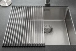 Highport Oprolbaar Vaat Droogrek - Scandinavisch Design - Opvouwbaar Hittebestendig Roestvrijstalen Keuken Afdruiprek - Vaatwasser Geschikt - Sterke 18-staafs Onderzetter - Foodgrade Materiaal -Huishoud Verkoop 1200x800 14