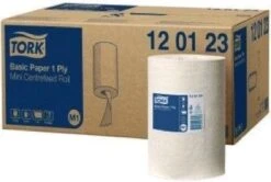 Tork Universal M1 Papier 1-laags Wit 22cm X 120 Meter - Doos 11 Rol 120123 -Huishoud Verkoop 1200x807 2