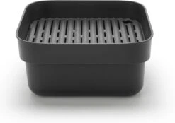 Brabantia SinkSide Afwasbak Vierkant - Met Afdruipschaal - Dark Grey -Huishoud Verkoop 1200x843