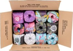 THE GOOD ROLL WC Papier - 24 Stuks - 250vel 3-laags - The Cheerful Choice- Duurzaam -100% Gerecycled -Huishoud Verkoop 1200x851