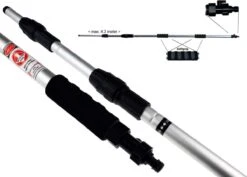 Zonnepanelen / Auto / Ramen Wassen Telescoopsteel Met Borstel Waterdoorlatende Wasborstel Met Telescopische Steel 4 Meter En Gardena Aansluiting / Wasborstel Met Uitschuifbare Telescoopsteel Met Waterdoorvoer -Huishoud Verkoop 1200x862 4