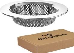 Luxe RVS Gootsteen Zeef Ø88mm - 50mm - Gootsteenstop - Afvoerzeef - Korfplug - Gootsteenbakje - Afvoerstop - Gootsteen Stop 80 Mm -Huishoud Verkoop 1200x863 2