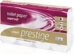 WEPA PRESTIGE 64rollen - Supersoft 3-laags Toiletpapier 250vel -Huishoud Verkoop 1200x885