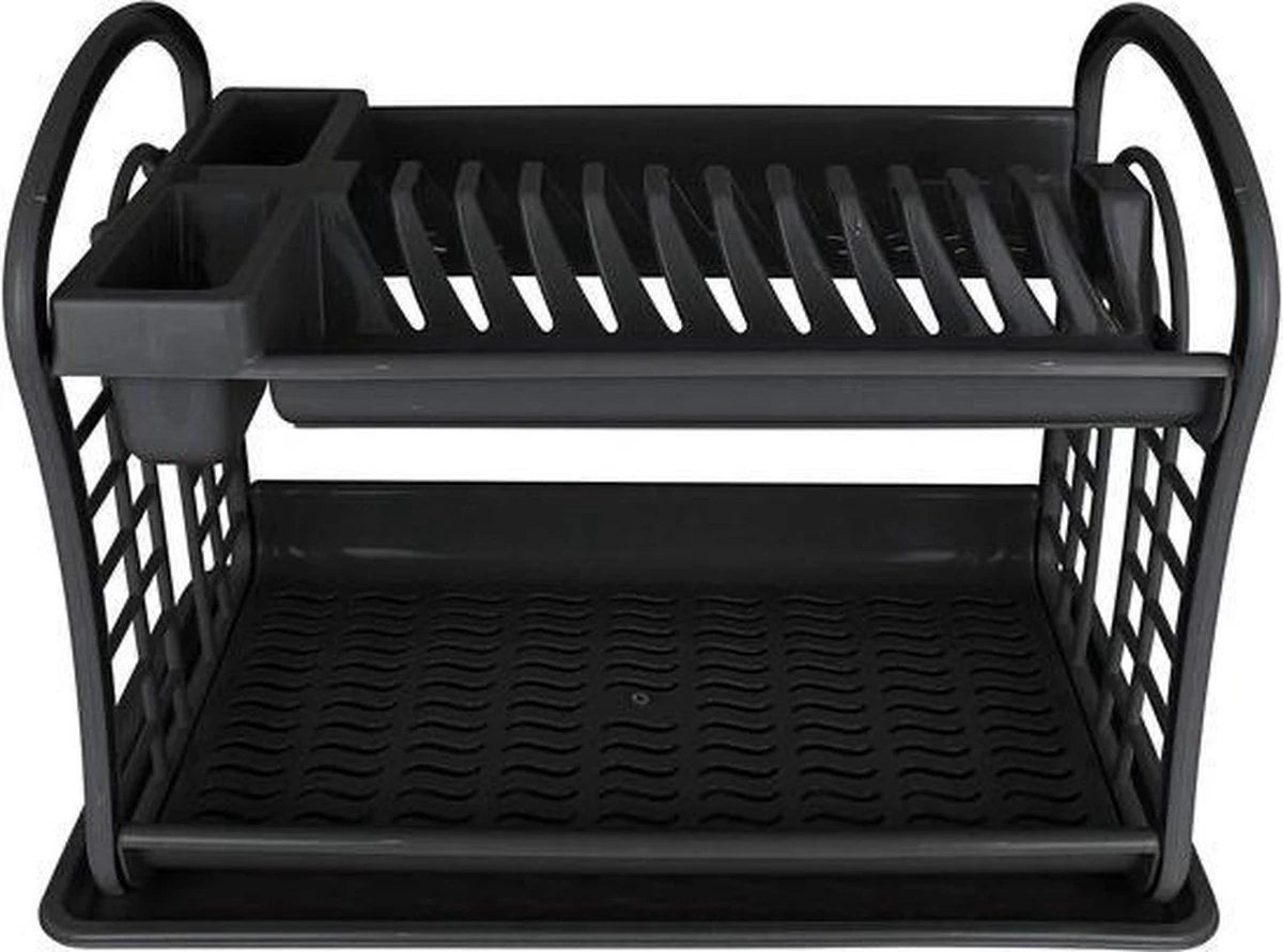 Hoffmans Afdruiprek - 2 Verdiepingen - 47x28x34 Cm 3 Hoffmans Afdruiprek - 2 Verdiepingen - 47x28x34 Cm