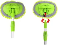 PROPLUS Pro Plus Wasborstel Chenille - Telescopische Steel - Uitschuifbaar Tot 2.50 Meter -Huishoud Verkoop 1200x946