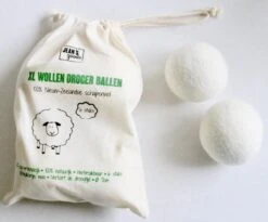Jean's Goods Drogerballen - Droogballen - Wasdrogerballen - Wasdroger Ballen - Wasbol - Wasbollen - Wasballen - Energiebesparende Producten - Energiebesparend - Duurzaam Cadeau - RWS Wol - Zero Waste - Wasverzachter - Beige - 6 Stuks -Huishoud Verkoop 1200x997