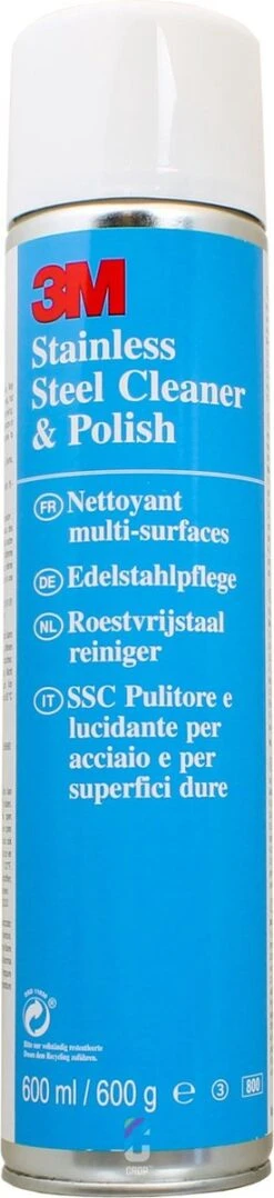 3M RVS Reiniger - 600 Ml -Huishoud Verkoop 275x1200 1