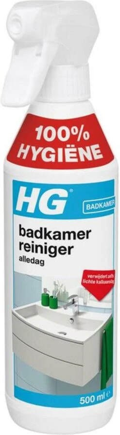 HG Badkamerreiniger Alledag - 500ml - Verwijdert Zeepresten, Huidvetten En Lichte Kalkaanslag -Huishoud Verkoop 333x1200