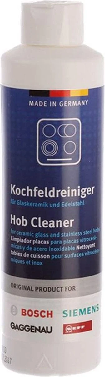 Bosch / Siemens Kookplaat Reiniger - 250 Ml 4 Bosch / Siemens Kookplaat Reiniger - 250 Ml - Afbeelding 2