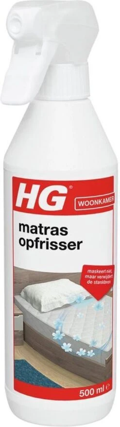 HG Matrasopfrisser - 500ml - Maskeert Niet, Maar Neemt De Bron Weg - Geeft Snel Een Fris Matras -Huishoud Verkoop 337x1200