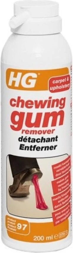 HG Chewing Gum Remover (HG Product 97) - 200ml - Bevriest Kauwgom 15 HG Chewing Gum Remover (HG Product 97) - 200ml - Bevriest Kauwgom -Huishoud Verkoop 348x1200