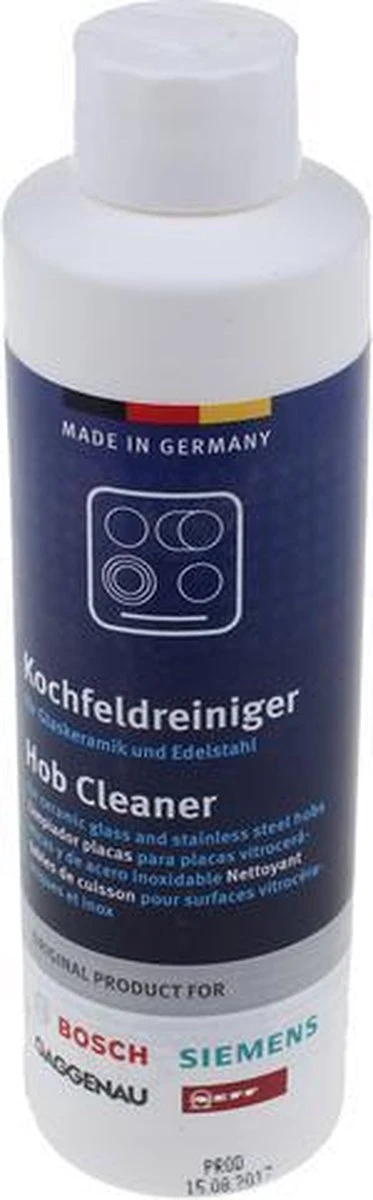 Bosch / Siemens Kookplaat Reiniger - 250 Ml 3 Bosch / Siemens Kookplaat Reiniger - 250 Ml