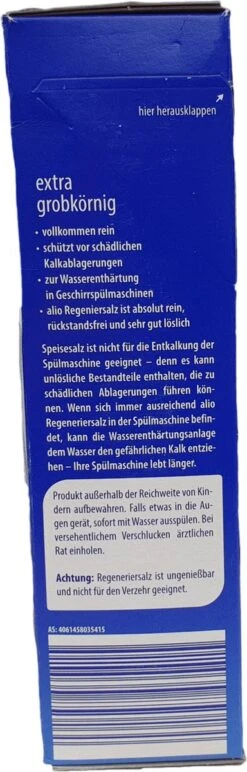 Vaatwaszout - Zout Vaatwasser - Zout Afwasmachine - Regenereerzout Vaatwasser - Onthardingszout Vaatwasser - 2 Kg -Huishoud Verkoop 384x1200