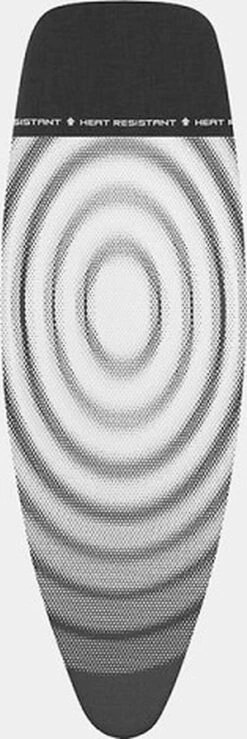 Brabantia Strijkplankhoes D - 135 X 45 Cm - Met Hittebestendige Parkeerplaats - Complete Set - Titan Oval -Huishoud Verkoop 401x1200