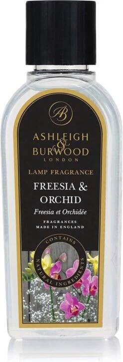 Ashleigh & Burwood Lampenolie Geurolie - Freesia & Orchid 250 Ml -Huishoud Verkoop 408x1200 1