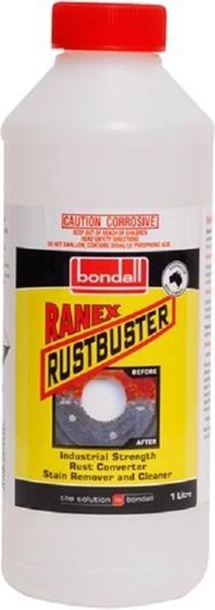 Ranex Rustbuster - Roestverwijderaar 1 Liter 4 Ranex Rustbuster - Roestverwijderaar 1 Liter - Afbeelding 2