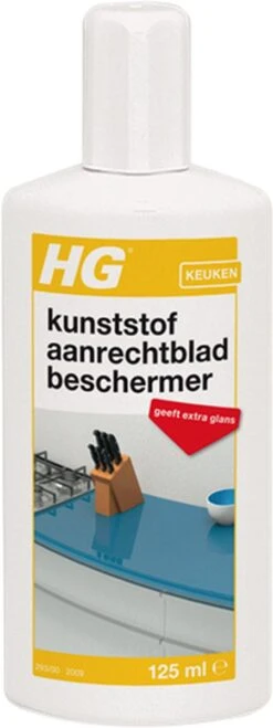 HG Kunststof Aanrechtbladbeschermer - 125ml - Voor Kunststof Oppervlakken -Huishoud Verkoop 450x1200 1