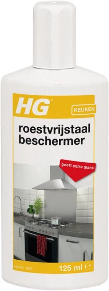 HG Roestvrijstaal Beschermer - 125ml - Snel En Eenvoudig - Laat RVS Weer Glanzen 3 HG Roestvrijstaal Beschermer - 125ml - Snel En Eenvoudig - Laat RVS Weer Glanzen