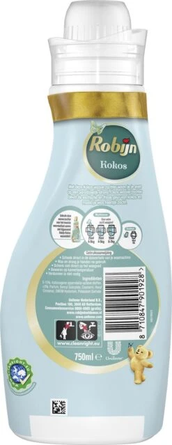 Robijn Collections Kokos Wasverzachter - 8 X 30 Wasbeurten - Voordeelverpakking -Huishoud Verkoop 464x1200 1