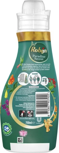 Robijn Collections Paradise Secret Wasverzachter - 8 X 30 Wasbeurten - Voordeelverpakking -Huishoud Verkoop 464x1200