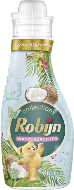 Robijn Collections Kokos Wasverzachter - 8 X 30 Wasbeurten - Voordeelverpakking -Huishoud Verkoop 468x1200
