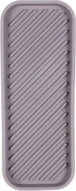 Benson Afdruipmat - Siliconen - 23.5 X 9.5 Cm - Grijs -Huishoud Verkoop 478x1200 7