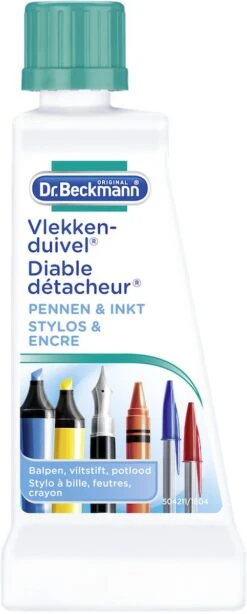 Dr. Beckmann Vlekkenduivel Pennen En Inkt 50 Ml -Huishoud Verkoop 483x1200