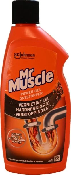 3x Mr. Muscle Power Gel Ontstopper 500 Ml -Huishoud Verkoop 492x1200 1