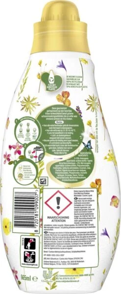 Robijn Klein & Krachtig Wit Floral Morning Vloeibaar Wasmiddel - 8 X 19 Wasbeurten - Voordeelverpakking -Huishoud Verkoop 495x1200