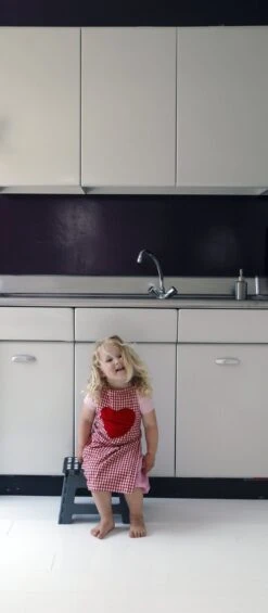 PUHLMANN - Inklapbare Kruk, JAMES, Plastic, Grijs, 22 Cm Hoog, Max 100 Kilo -Huishoud Verkoop 525x1200 1