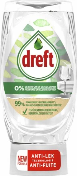 Dreft Afwasmiddel Pure & Clean - 8 X 370 Ml - Voordeelverpakking -Huishoud Verkoop 527x1200 1
