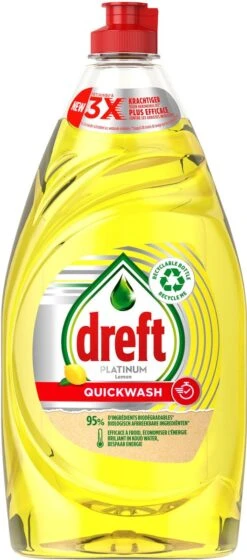 Dreft Platinum - Quickwash - Citroen - Vloeibaar Afwasmiddel - Voordeelverpakking 8 X 780 Ml 15 Dreft Platinum - Quickwash - Citroen - Vloeibaar Afwasmiddel - Voordeelverpakking 8 X 780 Ml -Huishoud Verkoop 529x1200 3