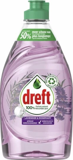 Dreft Naturals Lavender & Rosemary Afwasmiddel - Voordeelverpakking 10x450ml 15 Dreft Naturals Lavender & Rosemary Afwasmiddel - Voordeelverpakking 10x450ml -Huishoud Verkoop 546x1200