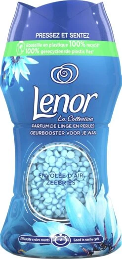 Lenor Geurbooster Zeebries - Geurparels - 6x11 Wasbeurten - Voordeelverpakking -Huishoud Verkoop 568x1200 1