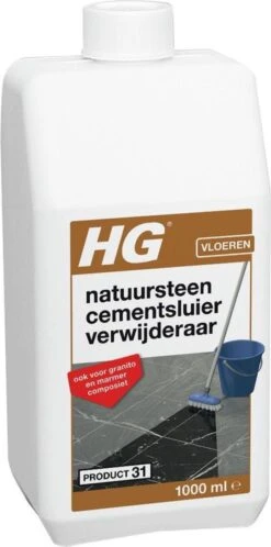 HG Natuursteen Cement- & Kalksluier Verwijderaar (HG Product 31) - 1L - Veilig In Gebruik -Huishoud Verkoop 595x1200 1