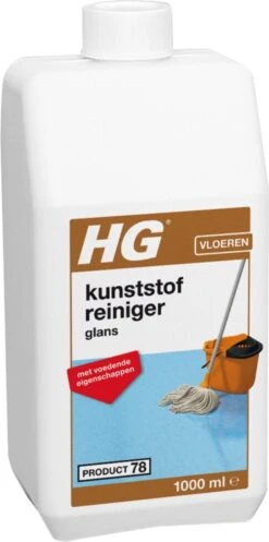 HG Kunststofreiniger Glans - Glansherstel - Geschikt Voor O.a. Pvc, Gietvloeren En Linoleum -Huishoud Verkoop 596x1200