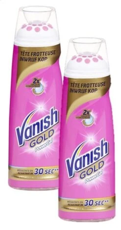 Vanish Oxi Action Gold Powergel Vlekverwijderaar - 200ml X2 -Huishoud Verkoop 632x1200