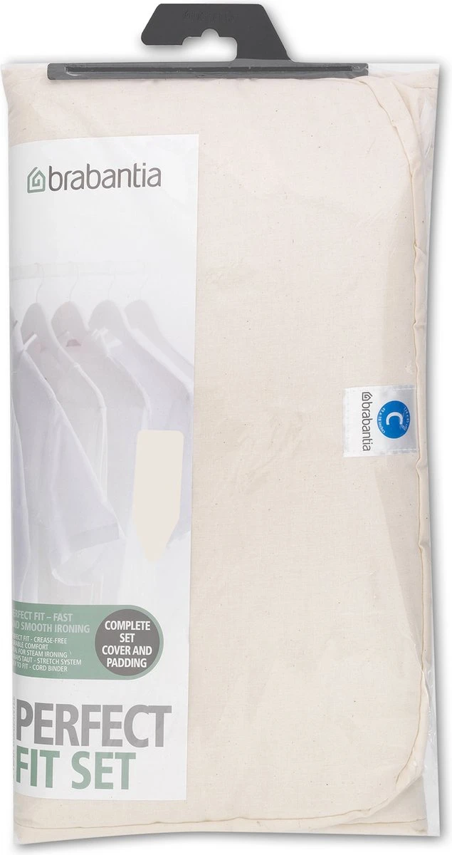Brabantia Strijkplankhoes C - 124 X 45 Cm - Ecru - Complete Set 5 Brabantia Strijkplankhoes C - 124 X 45 Cm - Ecru - Complete Set - Afbeelding 3
