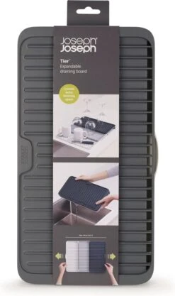 Joseph Joseph - Tier - Afdruipmat - Uitschuifbaar - Grijs -Huishoud Verkoop 711x1200 1