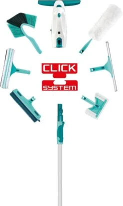 Leifheit Telescoopsteel Aluminium 145-400 Cm Click System 10 Leifheit Telescoopsteel Aluminium 145-400 Cm Click System -Huishoud Verkoop 720x1200
