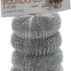 Staalsponzen 4 Delig - Pannenspons - Schuurspons - Roestvrij Staal (RVS) - Staalspons - 4 Stuks -Huishoud Verkoop 770x1200