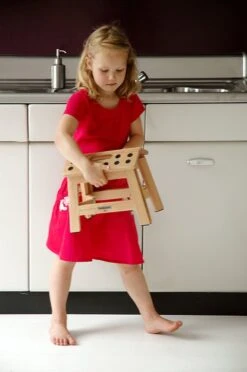 PUHLMANN - Inklapbare Kruk, JAMES, Hout, 23 Cm Hoog, Max 150 Kilo -Huishoud Verkoop 797x1200 4