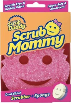 Scrub Daddy - Scrub Mommy Krasvrije Spons Dubbelzijdig Roze 27 Scrub Daddy - Scrub Mommy Krasvrije Spons Dubbelzijdig Roze -Huishoud Verkoop 820x1200