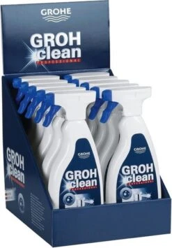 GROHE Grohclean Sproeiflacon Reiniger - 500 Ml - Schoonmaakmiddel - 48166000 -Huishoud Verkoop 836x1200 1