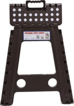 Merkloos Verdikt Kunststof Klapkruk-draagbaar-opvouwbare Kruk-Met Antislip Oppervlak Zwart 29x22cmx45cm -Huishoud Verkoop 837x1200