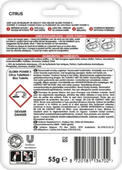 Glorix Power 5 Toiletblokken - Citroen - 7 X 2 Stuks - Voordeelverpakking -Huishoud Verkoop 860x1200 2